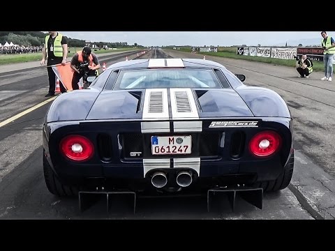 1000HP FORD GT - BRUTAL ACCELERATIONS!