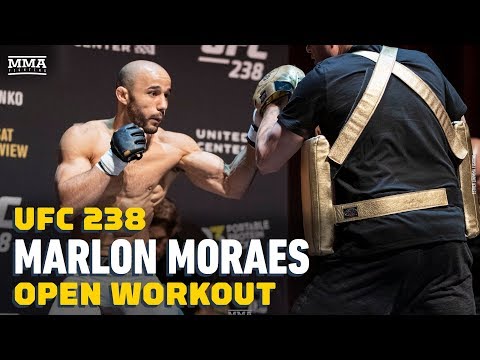 UFC 238: Marlon Moraes Open Workout Highlights - MMA Fighting