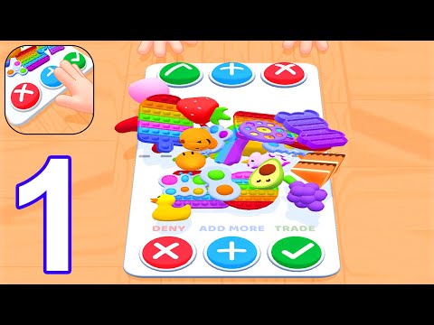 Fidget Toys Trading - Gameplay Part 1 Tutorial Max Level (Android, iOS) - YouTube