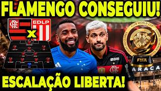 FLAMENGO CONSEGUE A RESPOSTA QUE TANTO QUERIA! ESCALAÇÃO LIBERTADORES!
