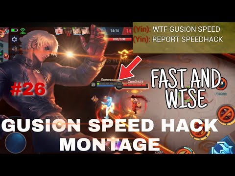 FASTEST GUSION MONTAGE IN 2022! | GUSION MONTAGE 26 | BEST GUSION MONTAGE 2022 - MLBB
