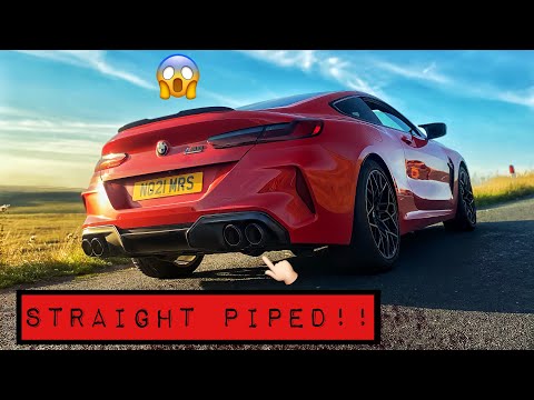 INSANELY LOUD 700bhp BMW M8 RIDE!! **AKRAPOVIC EXHAUST SOUNDS**