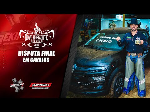 NOVO HORIZONTE-SP | DISPUTA FINAL EM CAVALOS