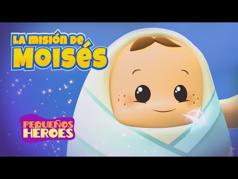 LA MISIÓN DE MOISÉS 🌊🏜️ - Pequeños Héroes - Canción Infantil Cristiana
