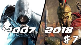 Evolution of Assassin's Creed Games 2007 - 2018