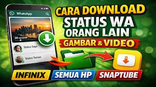Download lagu 3 Cara Download Status WA Gambar dan Video, Work di WA Biasa dan Bisnis mp3