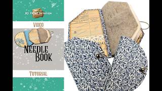 DIY Needle Book Tutorial || Beginner and Advanced Crafters || Papercrafts