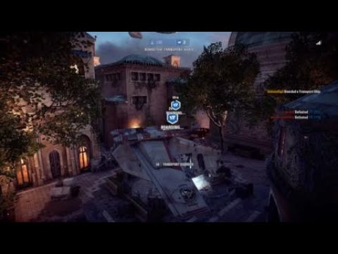 Star Wars battlefront 2 - Obi-wan and Anakin defend Naboo