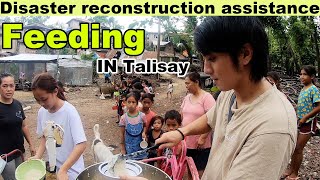 【Feeding】Prepared and distributed meals for children