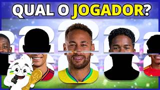 🏆 ADIVINHE OS MAIORES JOGADORES | Especial Copa do Mundo 2026 | #quiz