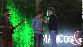 preview picture of video 'pedido de casamento no show marcos e beluti 2014 em bauru'