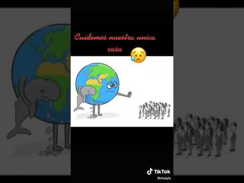 la terre est pas contente . Elle est polluée