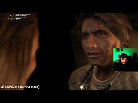 Socpens Clip - scorpy reacts to iconic alone in the dark cutscene for the first time