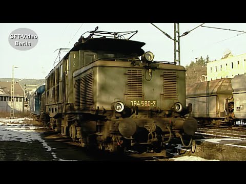 E94 im Schiebedienst auf der Frankenwaldrampe