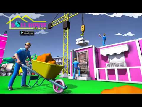 Doll House Decoration And Girl House Design Video