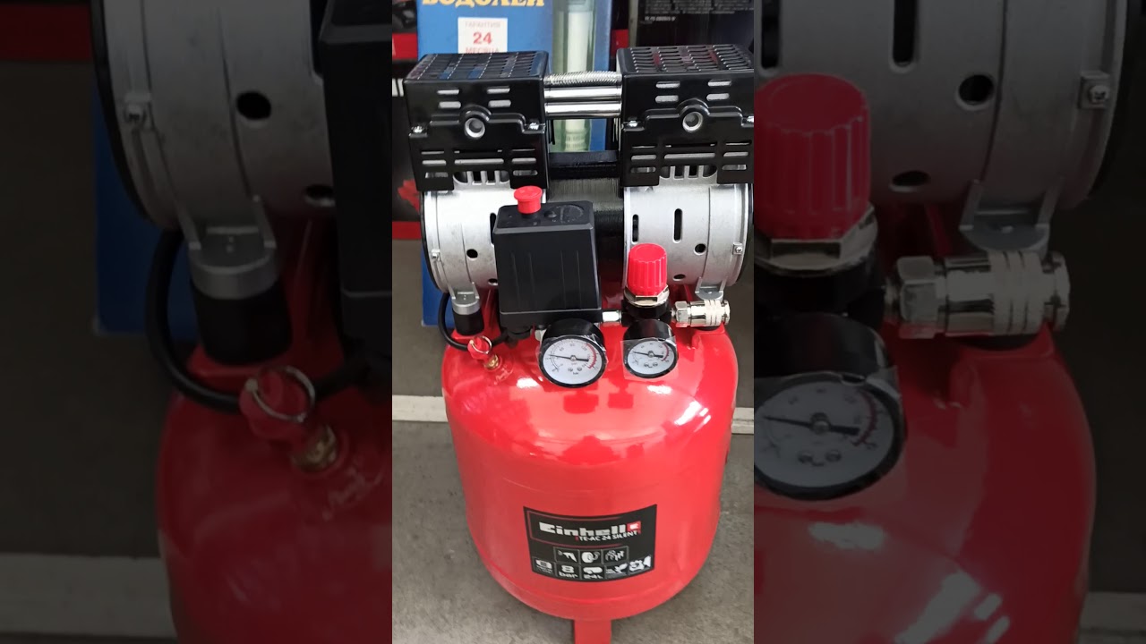 Компрессор воздушный бесшумный Einhell TE-AC 24 Silent [4020610]