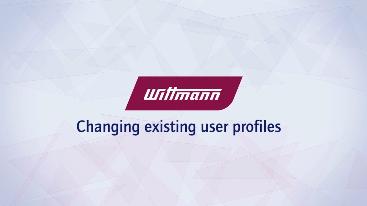Changing existing user Profiles