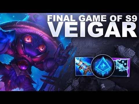 MY FINAL GAME OF SEASON 9! IT'S VEIGAR TIME! ONE SHOT TIME! | League of Legends