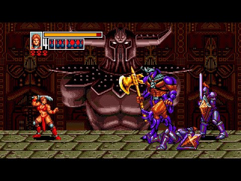 Golden Axe III Longplay (Sega Genesis) [QHD]