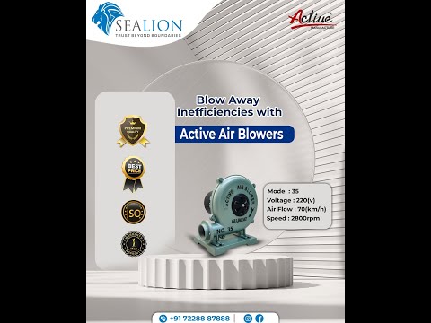 Heavy Duty Copper Winding Bhatti Blower No.35, 0.24hp