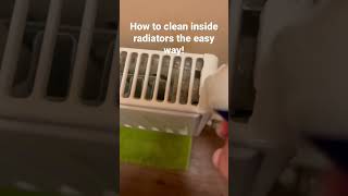 How to clean inside your radiators the easy way!