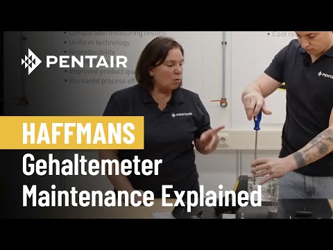 Pentair Haffmans TECH TALK - Gehaltemeter, Type c/i-DGM - Maintenance