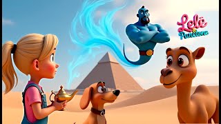 Aventura no Deserto com Lelê e Panetone | Desenho Infantil Educativo