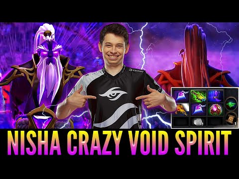 👉 NISHA Destroyed Enemies With Void Spirit Even Permanently Ulted by Necrophos - Dota 2 Highlights