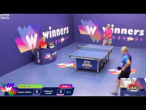 WINners CUP table 2  16.10 Ziakun Viktor - Laskavyi Vasilii 20:45