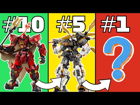 Ranking EVERY Ninjago MECH! (2011-2025)