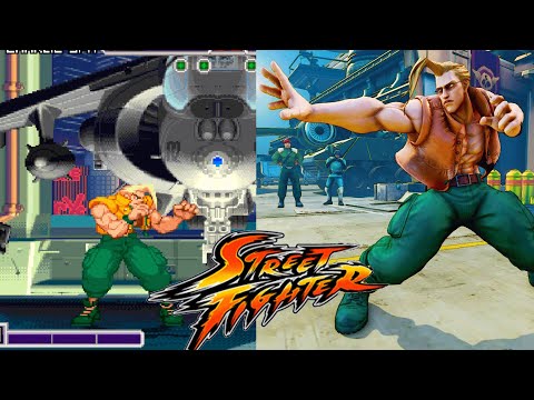 Evolution charlie nash in games/ Street Fighters / Master evolution