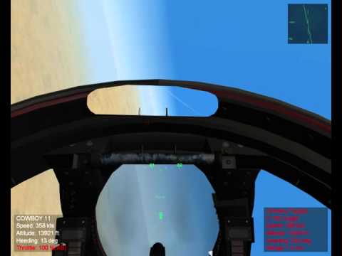 StrikeFighters2 NF5 F-14A VS F-15C