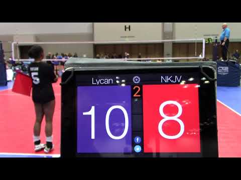 Lycan vs Northern KY set 2   25 16