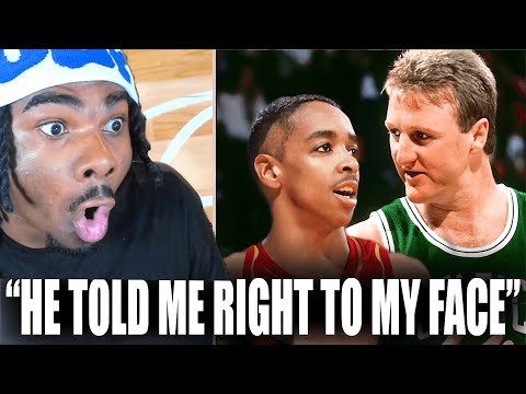 First TIME Reaction to Why You NEVER Poke Larry Bird - A Trash Talk STORY Told by NBA Legends!