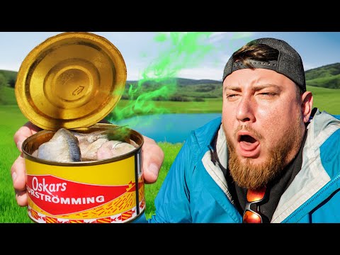 Fishing With The World's Smelliest Bait (Surströmming Fermented Herring)