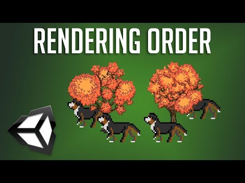 Control Sprite Rendering Order (Which 2D Objects Show in Front) | Unity 2018 Tutorial