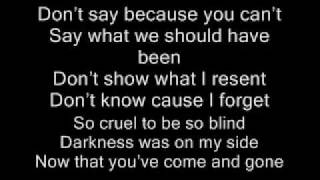 finger eleven stay in shadow lyrics