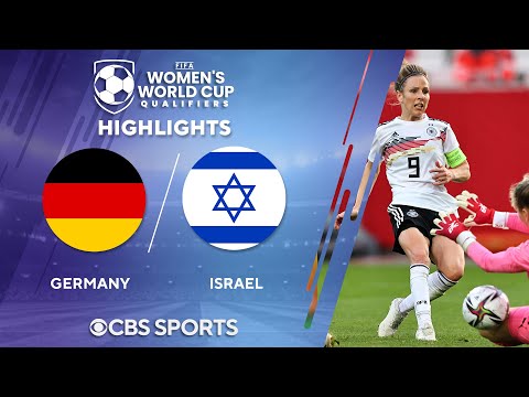 Germany vs. Israel: Extended Highlights | FIFA Women's WCQ I CBS Sports Attacking Third