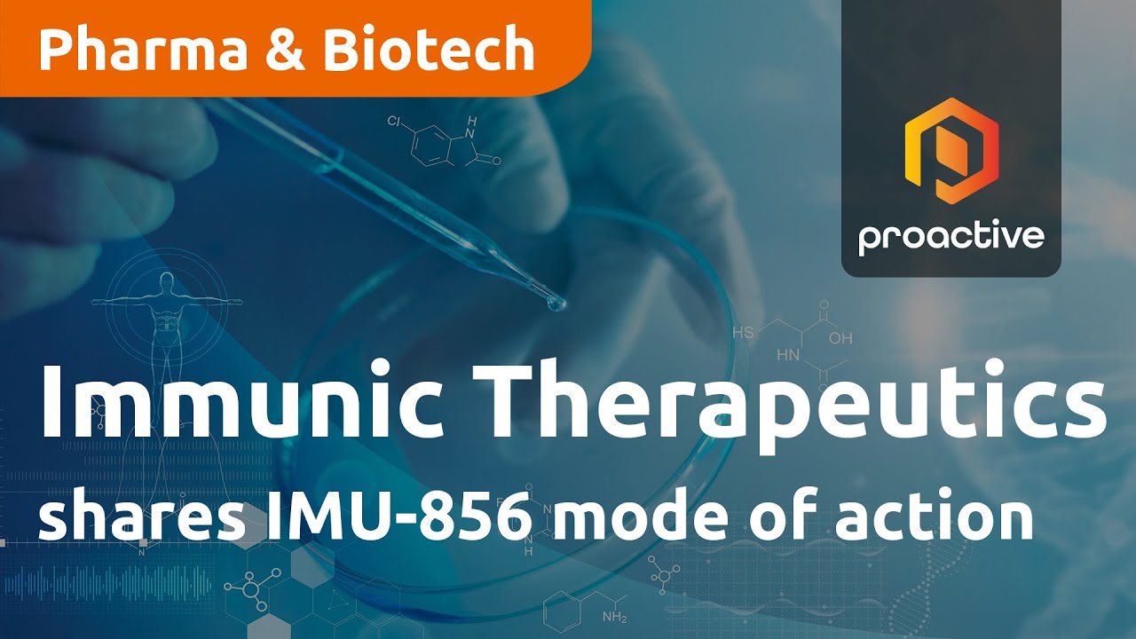 Immunic Therapeutics shares IMU-856 mode of action and target for gastrointestinal diseases
