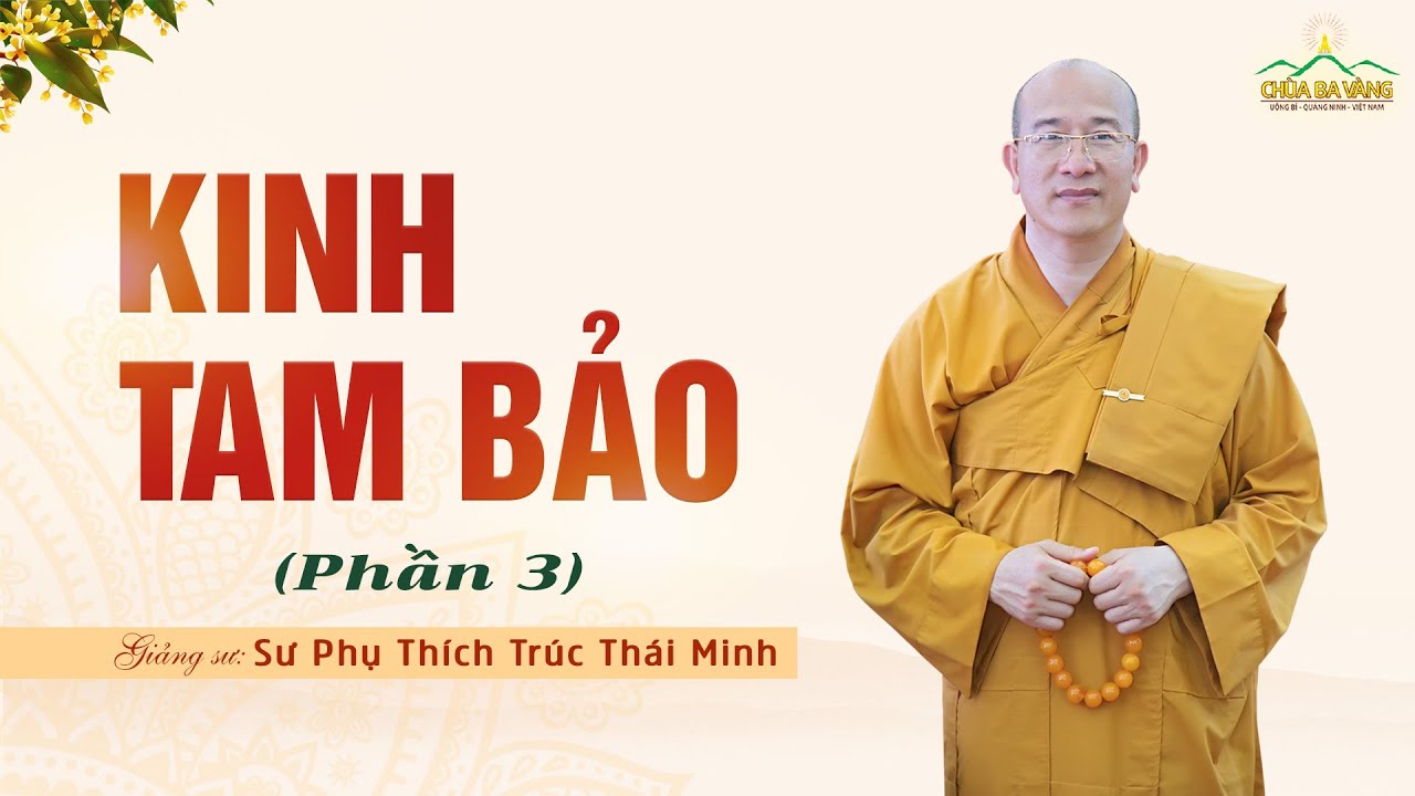 [Video] Kinh Tam Bảo (Phần 3) - Phật Bảo là châu báu thù diệu