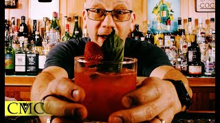 Cinco de Mayo Margarita Idea: Strawberry Basil Twist! 🍓🌿