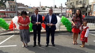 Откриха официално обновените улици и тротоари в района на пазара в Кърджали
