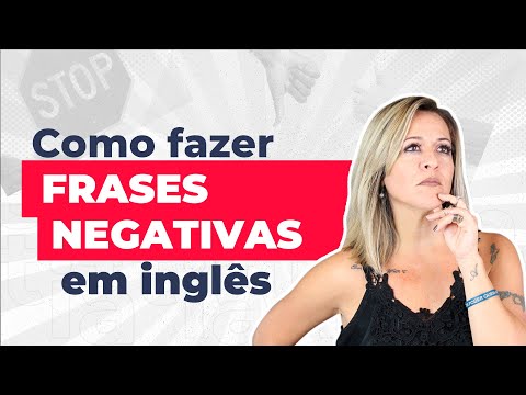 How to make negative sentences in English