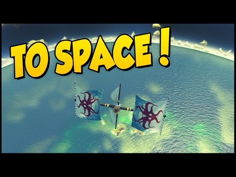 The Last Leviathan ➤ SPACESHIP! We Fly To Space! Real Flying Ship [The Last Leviathan Gameplay]