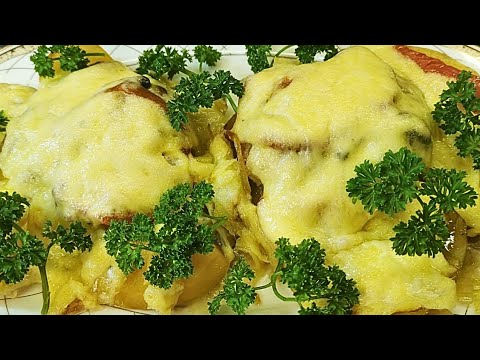 🔥 Meat on French with ground meat 💥 very tasty