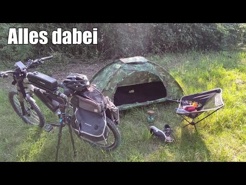 Meine Ultraleichte Camping Ausrüstung für die kommenden E-Bike Abenteuer Touren