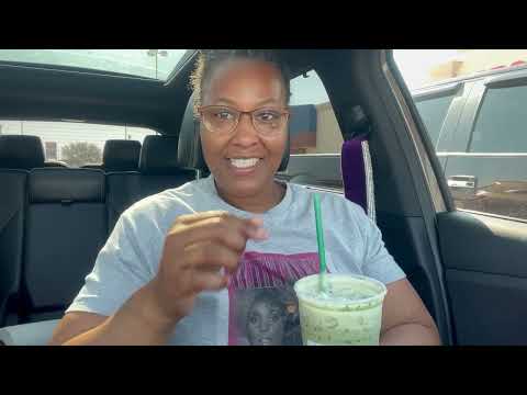 Try Starbucks Dubai chocolate Matcha Latte 6/10 