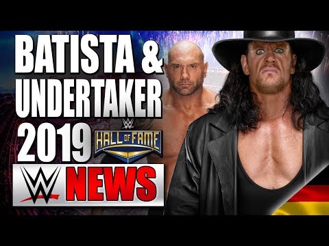 Batista & The Undertaker Hall of Fame 2019, Weiteres Match für Shawn Michaels?| WWE NEWS 77/2018 Video