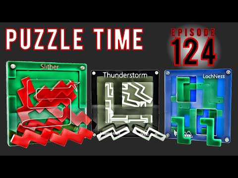 Puzzle Time Ep 124 we Slither with Lochness into a Thunderstorm! Puzzles from NothingYet