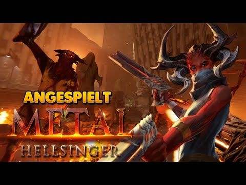 Metal: Hellsinger 🎮 Metal + Rhytmusshooter = Fett! 👑 30 Minuten Gameplay PC 4k